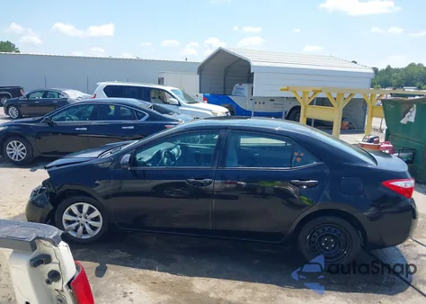 2016 Toyota Corolla Le from USA, damaged, VIN 2T1BURHE2GC607471